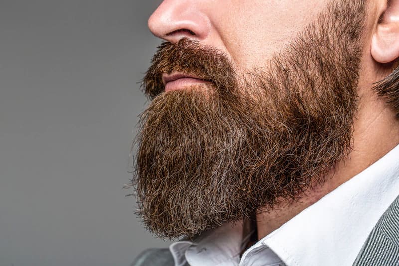 Почему борода сухая?